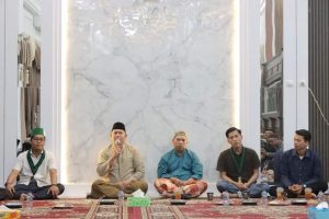 Wabup Hairan Gelar Buka Puasa Bersama Awak Media dan HMI Cabang Tanjabbar