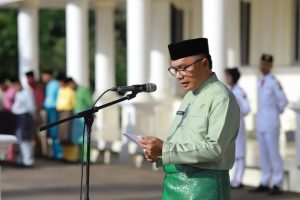 Pj Sekda Tanjabbar Pimpin Langsung Peringatan Hardiknas 2024