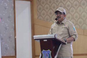 Bupati Tanjabbar Buka Sosialisasi Ketenagakerjaan dan Talk Show