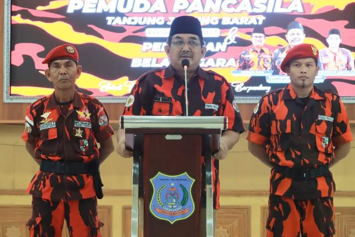 Bupati Tanjabbar Hadiri Pelantikan MPC Pemuda Pancasila