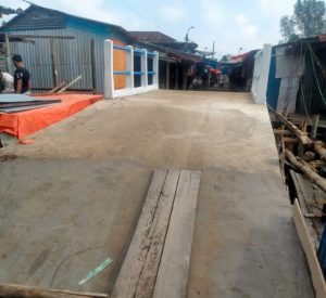 Diduga Kurang Pengawasan, Proyek Jembatan Teluk Nilau Dikerjakan Asal Jadi