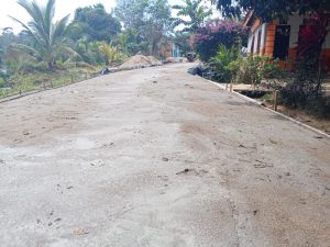 Proyek Rigit Beton Lubuk Sbontan Rusak, Pengawas Dinas Akui Ada Coran Retak dan Terkelupas