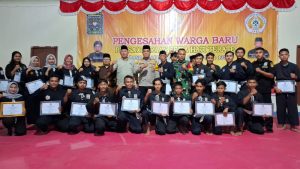 Hadiri Wisuda Tingkat Satu PSHT, Hairan Disambut Antusias Ratusan Pesilat