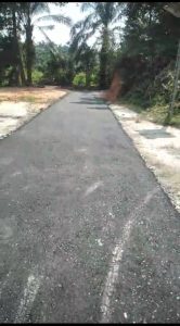 Baru Dikerjakan Proyek Pengaspalan Tebing Tinggi Rusak, Kabid Perumahan Perkim Bungkam
