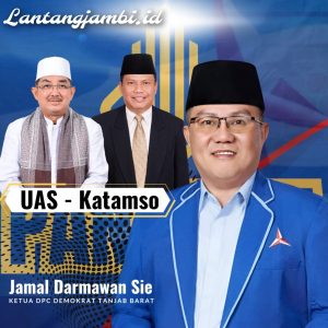 Jelang Rekom Partai Demokrat, Ketua DPC Tanjabbar Sampaikan Pesan Khusus