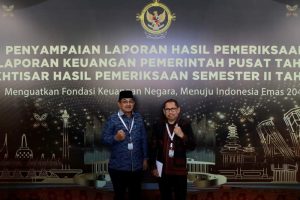Bupati Bersama Ketua DPRD, Tanjabbar Hadiri Penyerahan LHP LKPP 2023