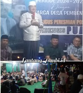 Resmikan Posko PUAS Pembengis, UAS-Katamso Disambut Ratusan Pendukung