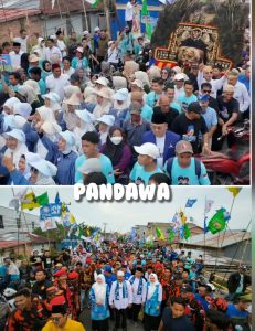 Reog dan Barongsai Ambil Bagian Iringi UAS – Katamso Mendaftar ke KPU
