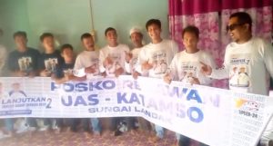Terus Merambah Hingga Ke Pelosok, Tim Speed 24 Sungai Landak Deklarasi Dukung UAS – Katamso