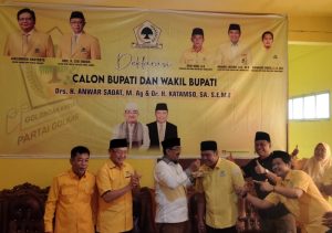 Semakin Kokoh, DPD II Partai Golkar Tanjabbar Deklarasikan Pasangan UAS -Katamso