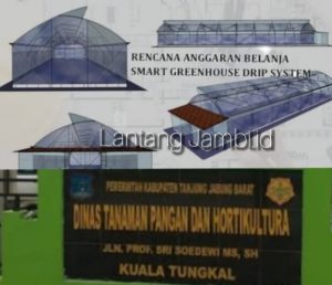 Aneh, Ditanya Soal Proyek Smar Green House Drip Sistem, PPTK Dinas Pertanian Bungkam