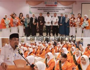 Bupati Anwar Sadat Hadiri Yudisium Mahasiswa Kelas RPL Poltekkes Kemenkes Jambi