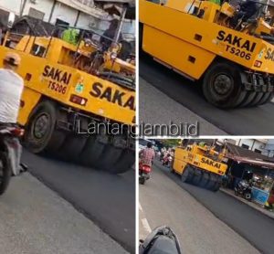 Perbaiki Jalan Dalam Kota, Bupati Anwar Sadat Mendapat Respon Positif Dari Masyarakat