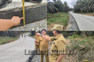 Bangun Rigit Beton Senilai 17 Milyar, Wilayah Ulu Jadi Perhatian Bupati Anwar Sadat