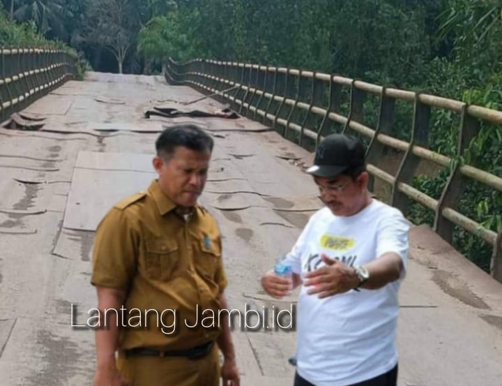 Dialokasikan 3,2 Milyar, Tahun Ini Pemkab Tanjabbar Rehab Jembatan Harmoko