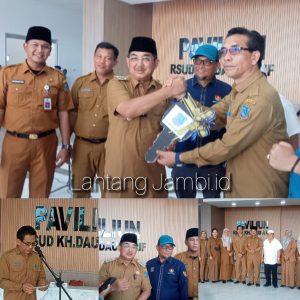 Pemkab Tanjabbar Resmikan Paviliun dan Hemodialisa RSUD Daud Arif, Dirut Sahala:  Kami Apresiasi Pada Bupati Anwar Sadat