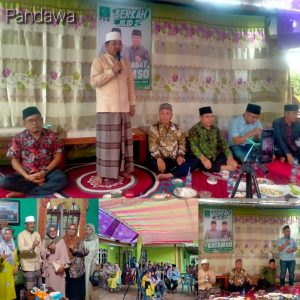 Hadiri Acara Syukuran di Pengabuan, Anwar Sadat Disambut Ratusan Warga