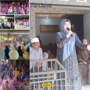 Hadir di Desa Parit Pudin, Fadilah Sadat Ajak Kaum Perempuan Mandiri dan Terampil