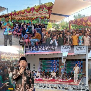 Silahturahmi di Sungai Landak, Warga Garansi Kemenangan UAS-Katamso 80 Persen