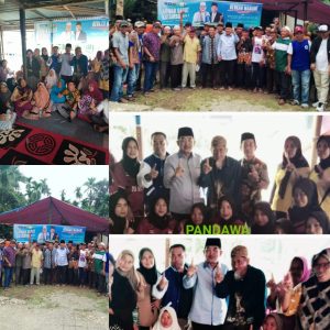 Banjir Dukungan di Suak Labu, Warga Optimis UAS-Katamso Menang Pilkada Tanjabbar 2024
