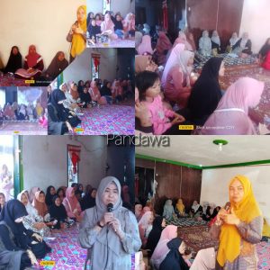 Kampanye di Kampung Nelayan, Kompak Hj Fadilah Sadat dan Marina Septiani Ajak Warga Coblos Nomor Urut 1