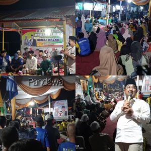 Kampanye di Kampung Nelayan, UAS-Katamso Kembali Banjir Dukungan