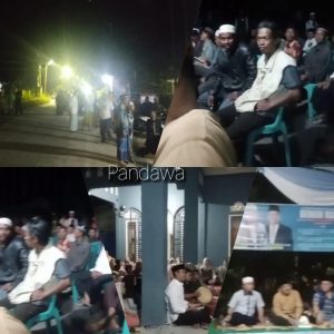 Dukung UAS – Katamso Warga Sungai Limau Sepakat, Pilih Lanjutkan Satu Periode Lagi