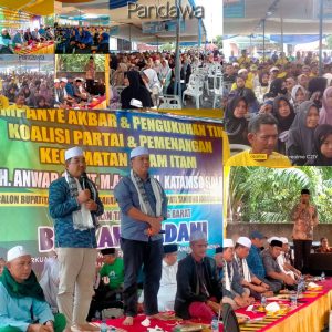 Prioritaskan SDM Tanjabbar Maju dan Berkembang, Kampanye UAS-Katamso Disambut Ribuan Warga