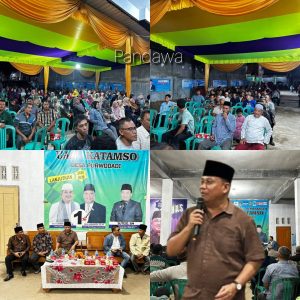 Dukungan Pada Paslon UAS-Katamso Semakin Kokoh, Purwodadi Bersatu Siap Coblos Nomor Satu