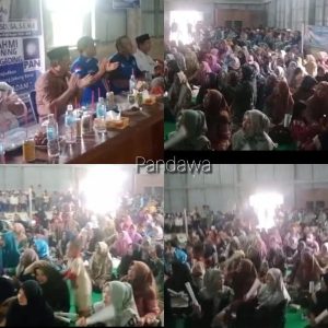 Warga Pantai Gading Bersatu, Dukung Paslon UAS -Katamso Siap Coblos Nomor Satu