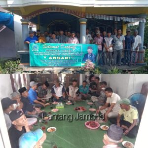 Melalui Reses, Anggota DPRD Tanjabbar Ansari, Jemput Aspirasi Warga Kelurahan Teluk Nilau