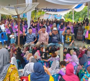 Jelang Pencoblosan Warga Suban Berikan Dukungan Masif, Garansi Paslon UAS-Katamso Menang
