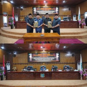 Bupati Anwar Sadat Hadiri Paripurna DPRD Tanjabbar, Penetapan Paslon Bupati dan Wakil Bupati Terpilih Pilkada Serentak 2024