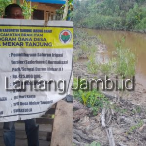 Proyek Normalisasi Mekar Tanjung Disoal, Warga Sebut Kades Tak Kordinasi Sebelum Pelaksanaan 