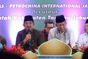 Bupati Anwar Sadat Dampingi Wakil Gubernur Jambi Safari Ramadhan Bersama SKK Migas dan Petrochina  