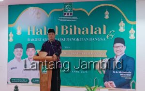 Wabup Katamso Hadiri Rokorcab dan Halal Bihalal DPC PKB Tanjabbar 
