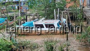 Diduga Tak Terawat Ambulance Air Dalam Kondisi Rusak, Dinkes Tanjabbar Bungkam
