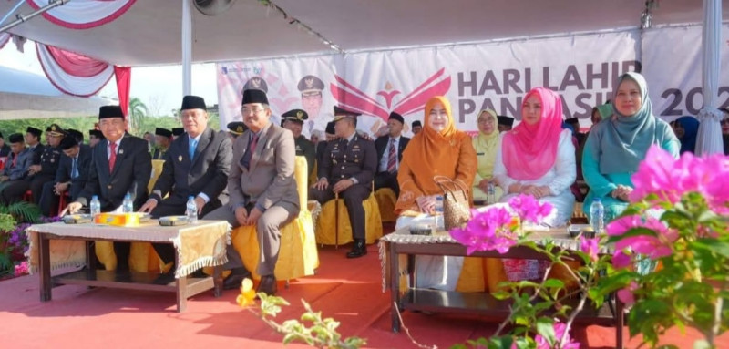 DPRD Tanjab Barat Hadiri Upacara Hari Lahir Pancasila 2025