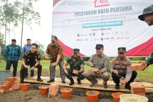 Resmikan Koperasi Merah Putih, Wabup Katamso Letakan Batu Pertama 