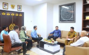 Bertemu Jajaran Direksi Bank Jambi, Wabup Katamso Bahasa Program KURDA