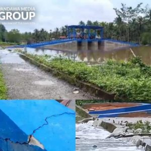 Proyek Pintu Air Berbandrol 4 Miliar Rusak, Audit BPKP Hingga Kini Masih Berlangsung 