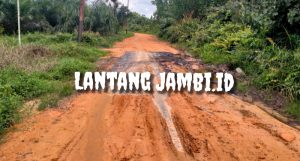 Dianggarkan 3,3 Miliar,  Proyek Jalan Tanjung Senjulang Hingga Kini Belum Selesai Dikerjakan 