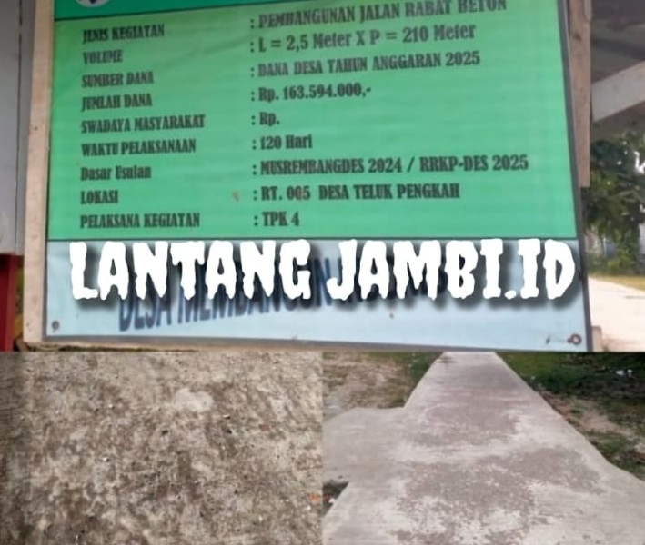 Warga Minta DD Teluk Pengkah di Audit BPK, Inspektorat: Benar Tahun Lalu Ada Temuan