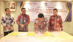 Batas Daerah Tanjab Barat–Tanjab Timur Hasilkan Kesepakatan ke TPBD Pusat