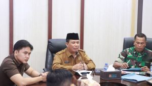 Percepatan Pembangunan Gerai KDKMP Tanjabbar, Wabup Katamso Pimpinan Rapat Audensi 