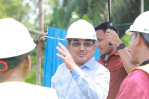 Box Culvert Tanjung Bojo Dibangun, Bupati Anwar Sadat Berharap Dapat Mengatasi Banjir