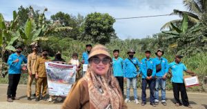 Peduli Korban Kebakaran Teluk Nilau, Karang Taruna Desa Talang Makmur Gelar Penggalangan Dana