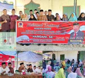 Hadir di Desa Badang Sepakat, Ketua DPRD Hamdani Serap Aspirasi Warga