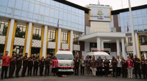 Dukung Operasional RS Adhyaksa Jambi, PetroChina Serahkan Mobil Ambulance 