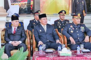 Hadiri Upacara Hari Bhayangkara ke 80 Polres Tanjabbar, Wabup Katamso: Sinergitas Terjalin Dengan Baik